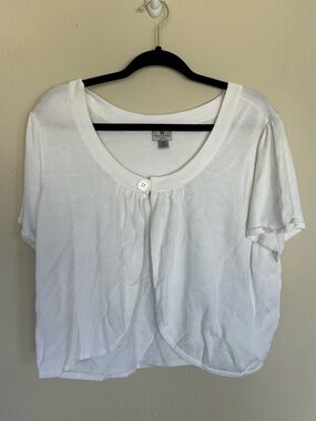 Worthington White Cardigan 3xl  (1583)